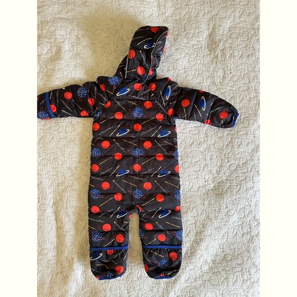BNWT Hanna Andersson Baby Print Insulated Snowsuit - Cosmos - Picture 2 of 3